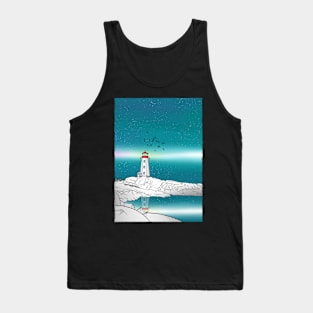 Peggys Point Lighthouse Tank Top